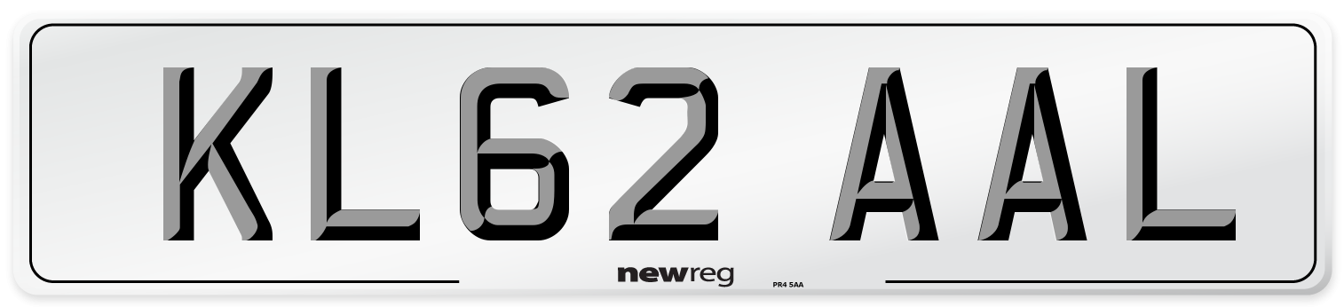 KL62 AAL Number Plate from New Reg